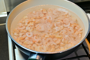 cottura gamberetti