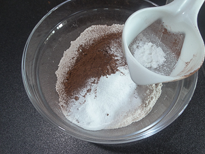 cacao farina e zucchero