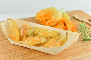 ricetta fiori di zucca in pastella