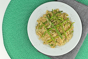 risotto con asparagi