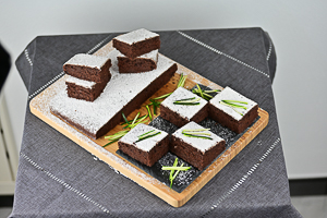torta con zucchine e cioccolato