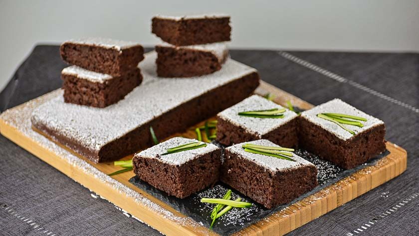 torta zucchine e cacao