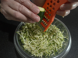 zucchine grattugiate