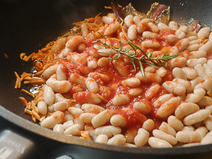 fagioli e carote