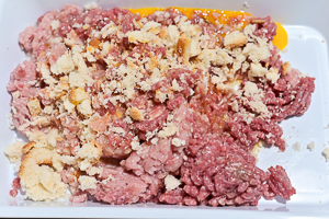 impasto di carne per polpette