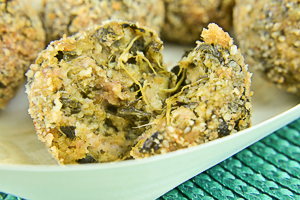 polpette croccanti di carne e friarielli