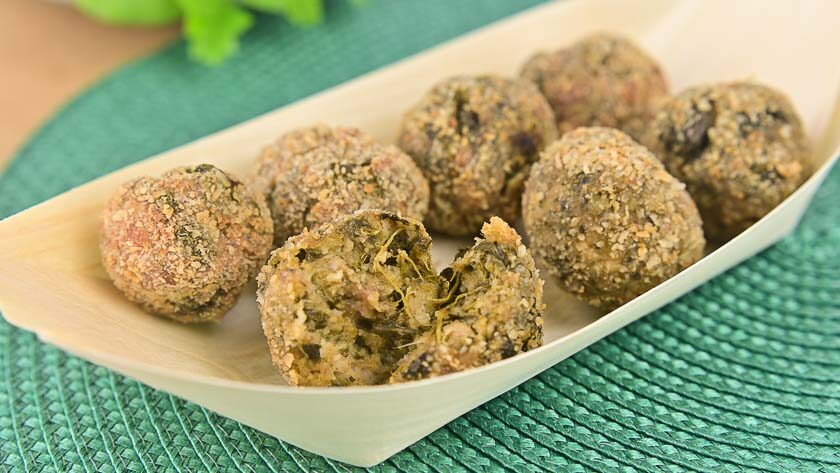 polpette di friarielli e carne