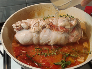 aggiungere pomodoro al coniglio