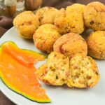 Crocchette di zucca, patate e speck