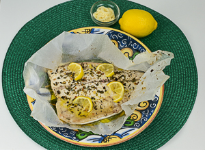 filetti di ricciola al forno