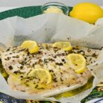 Ricciola al cartoccio con limone ed erbe aromatiche