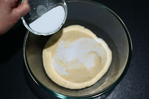 farina di mandorla e farina di riso
