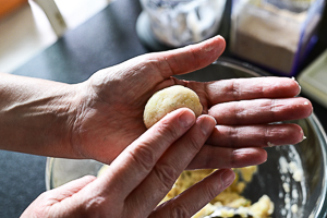 fare le polpette di fagioli