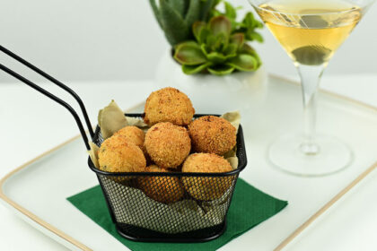 polpette di fagioli cannellini fritte