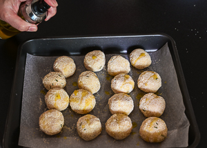 polpette vegetariane in forno