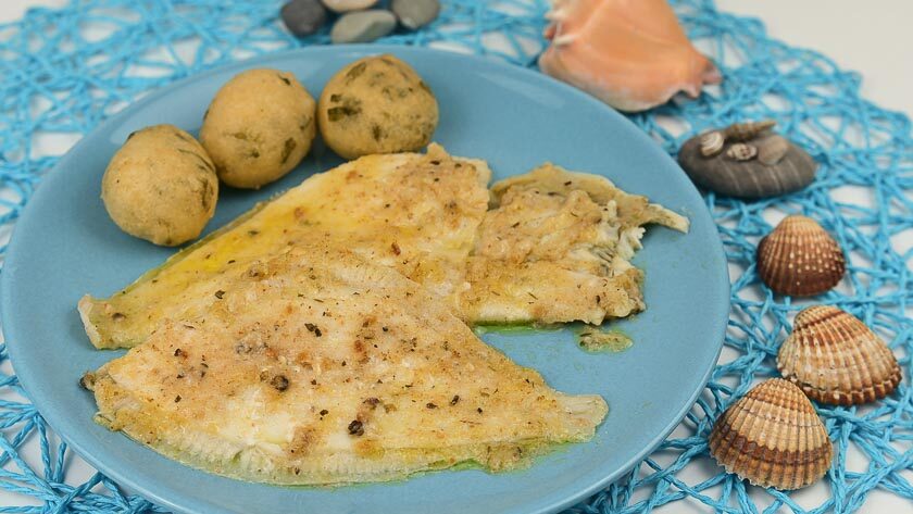 filetti di platessa in padella