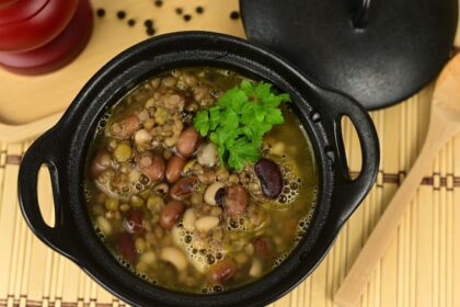 zuppa di legumi misti