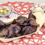 patate viola fritte