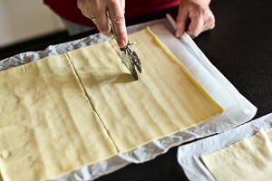 tagliare pasta sfoglia