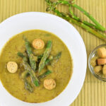 crema di asparagi per crostini