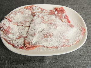 infarinare scaloppine