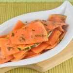 carpaccio di zucca marinata