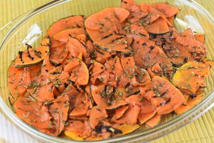 Insalata di zucca grigliata