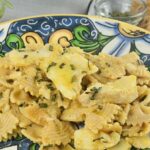 Pasta integrale con baccalà e datterino giallo