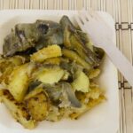 Carciofi e patate croccanti in padella