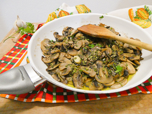 funghi trifolati in padella ricetta