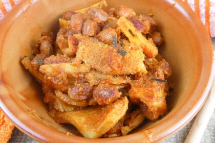 Ricetta trippa con fagioli borlotti