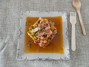 Zuppa di verza con fagioli cannellini