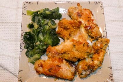 Alette di pollo al forno croccanti