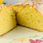Plumcake al limone con glassa senza latte