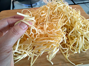tagliolini all'uovo