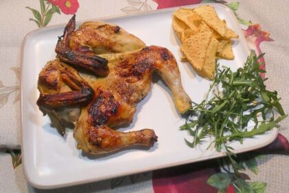 Galletto amburghese in padella rosolato