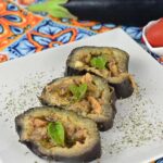Melanzane light ripiene al forno