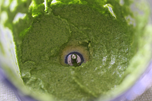 pesto di rucola e mandorle