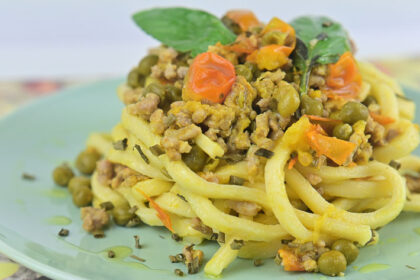 Ricetta passo-passo: Scialatielli con ragù di pomodorini gialli