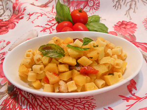 Ricetta pasta e patate estiva