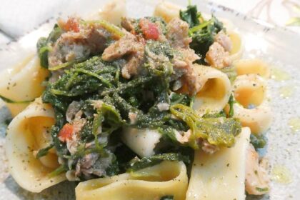 Ricetta Calamarata rucola e tonno