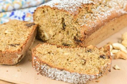 Plumcake integrale con frutta secca