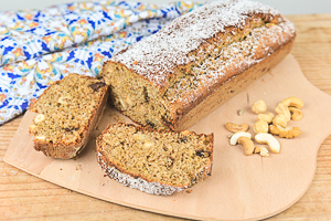torta farina integrale con frutta secca senza zucchero
