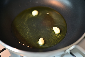 aglio in padella