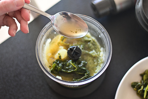 crema di gnocchi e friarielli