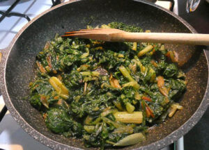 cuocere le bietole in padella