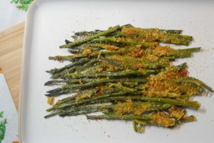 Asparagi in padella gratinati e croccanti