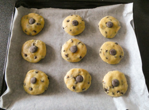 Impasto a forma di Cookie