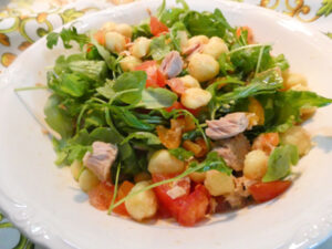 insalata di gnocchi estiva