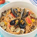 Spaghetti vongole e cozze e pomodorini